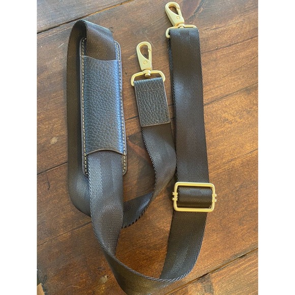 New BROOKS BROTHERS Pebbled Brown Leather Travel Luggage Weekend Bag w/ Lock&key - Picture 16 of 16